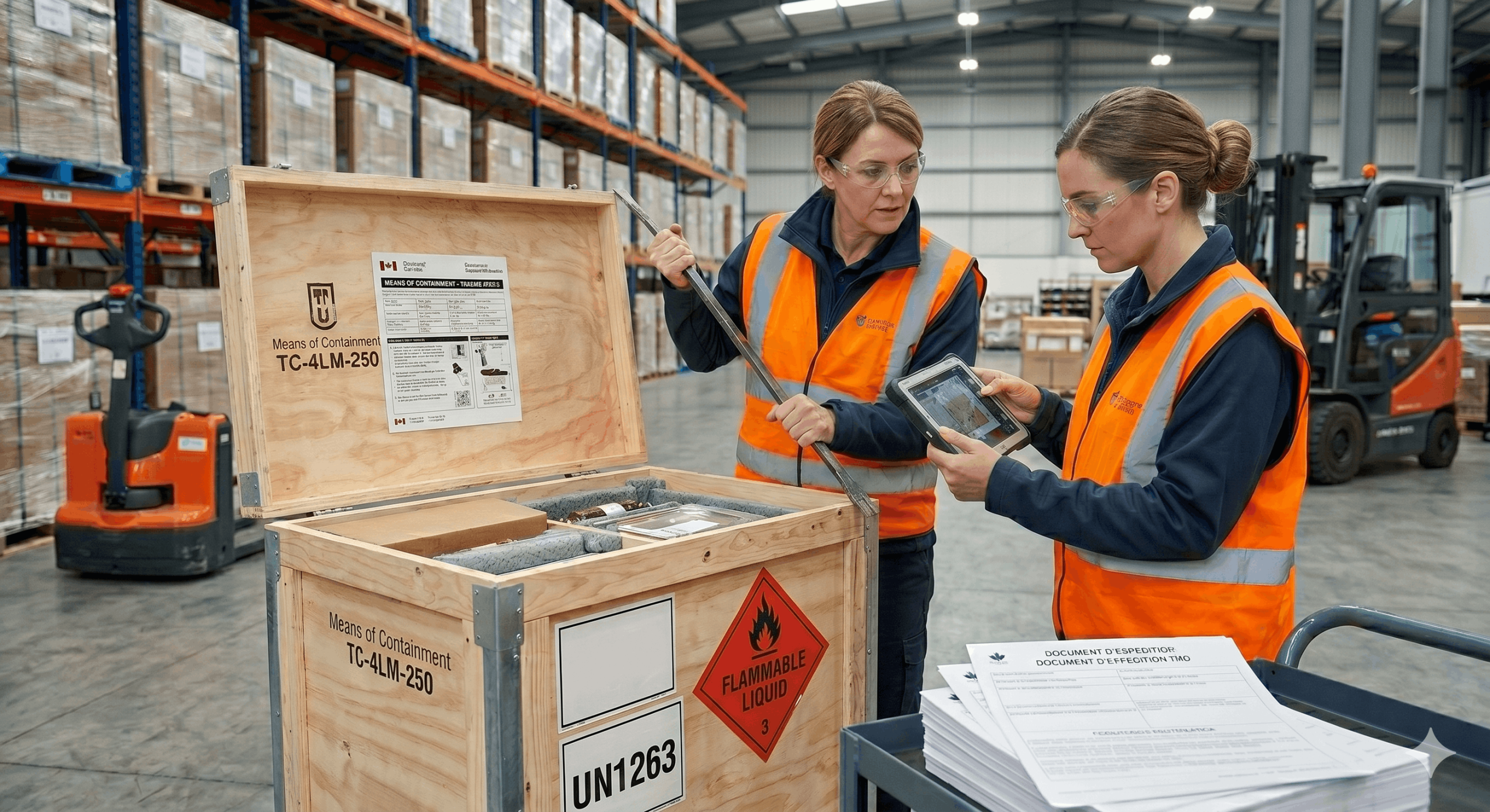 Warehouse logistics and packaging